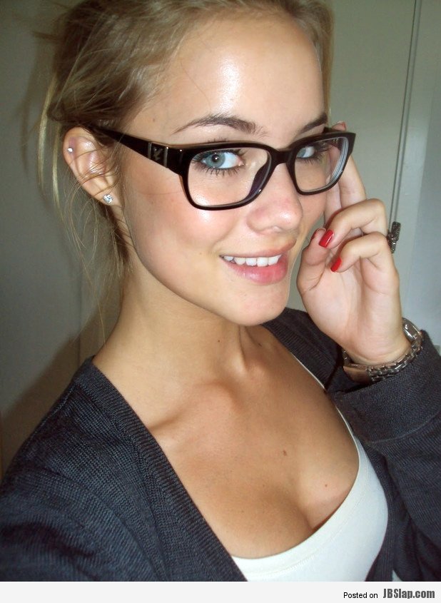 Cherry P. reccomend glasses white girl