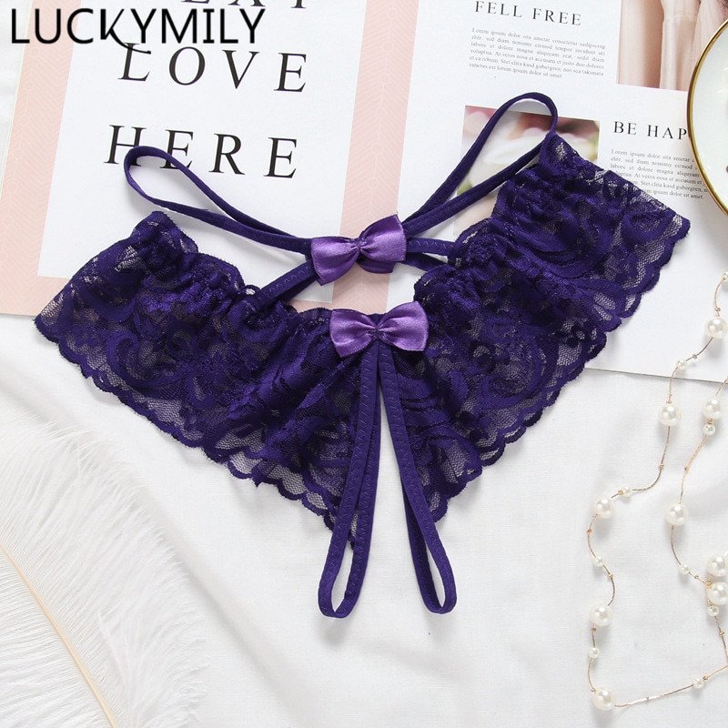 best of Try-on underwear bikini violets lingerie