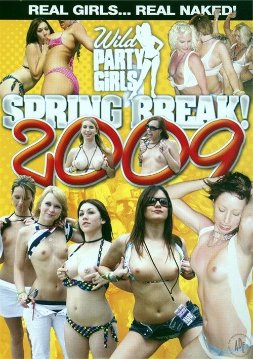 Wild party girls spring break