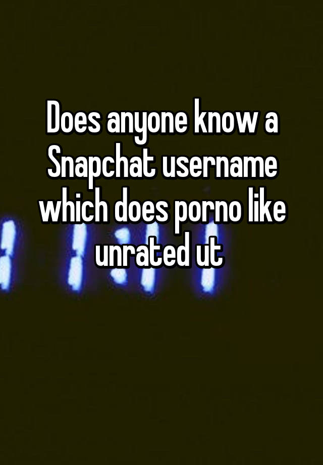 Snapchat text