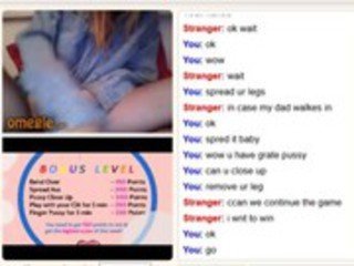 Teens omegle game.